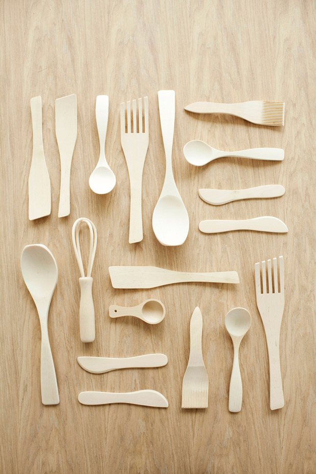 Pequeños utensilios raw